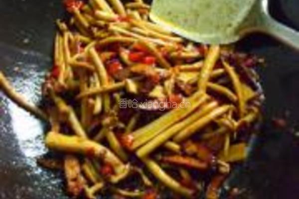 干锅茶树菇的做法图解10