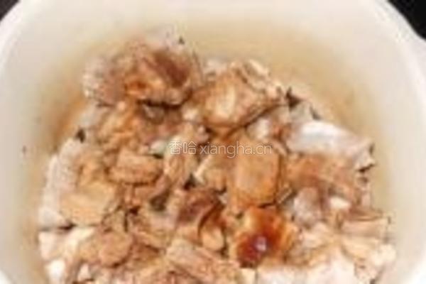 豆角干焖猪软骨的做法图解4