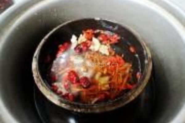 虫草花鸡汤的做法图解4