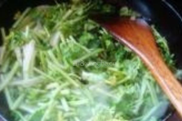 香菜炒豆腐的做法图解11