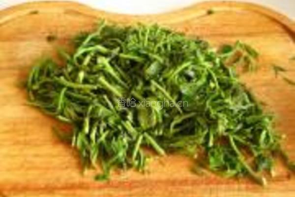 香椿芽炒鸡心的做法图解4