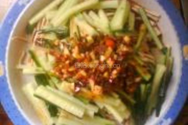 凉拌肘花豆皮菜的做法图解8
