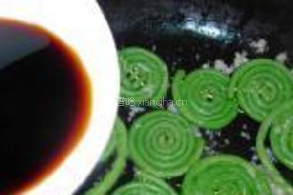 蚝油豇豆卷的做法图解6