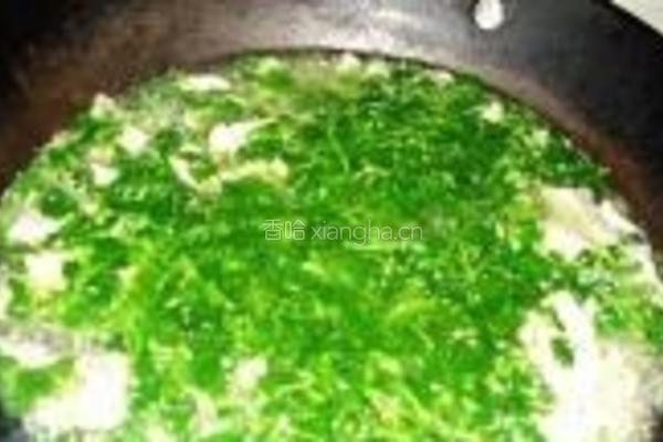 秧草鱼片汤的做法图解5
