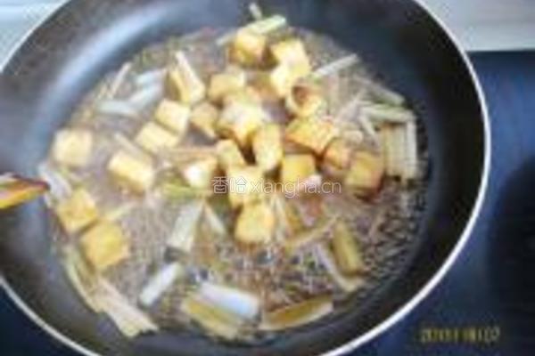 葱烧豆腐的做法图解10