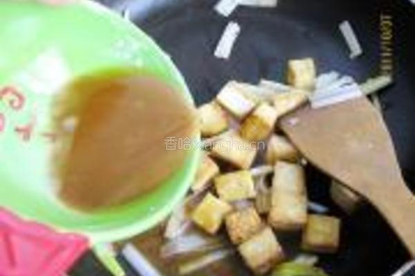 葱烧豆腐的做法图解9