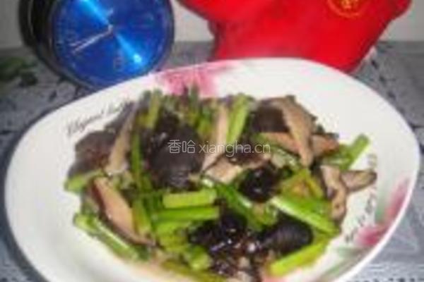 素炒蒜薹的做法图解9