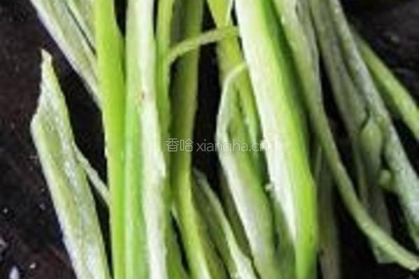 鹰嘴豆鱿鱼丝小炒的做法图解9