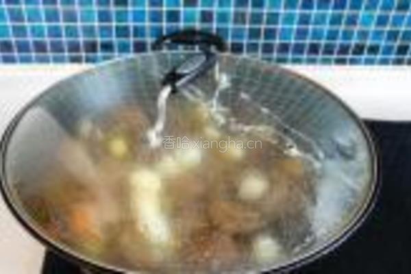 笨鸡炖虎皮鹌鹑蛋的做法图解15