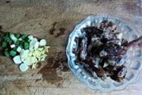 豆角炒香肠的做法图解3