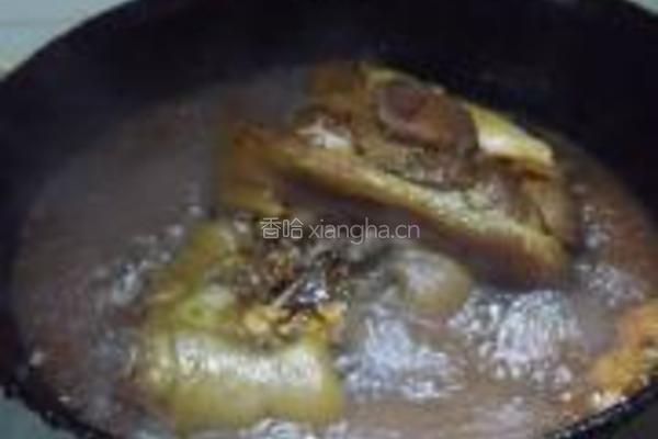 红烧猪肘的做法图解5
