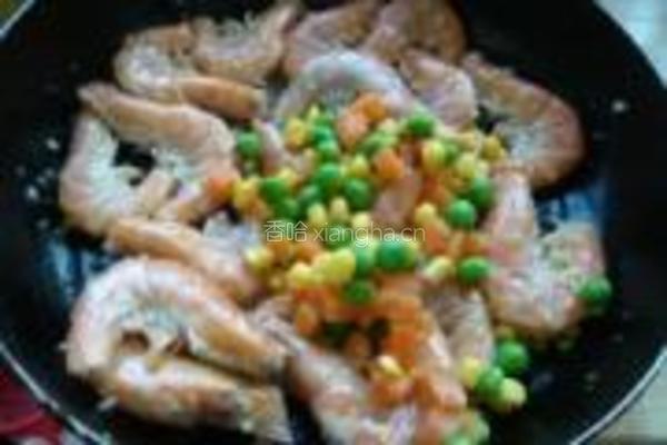 咖喱炒虾的做法图解6