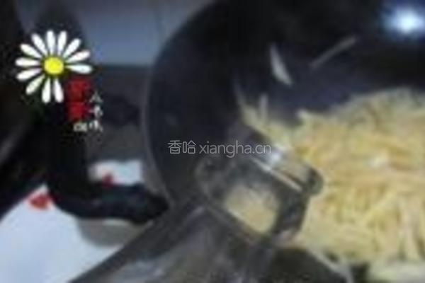 醋溜土豆丝的做法图解5