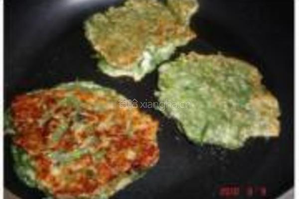 甜茴香芝麻小煎饼的做法图解7
