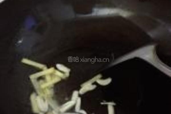 韭菜爆虾的做法图解4