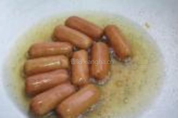 蜜糖小香肠的做法图解4
