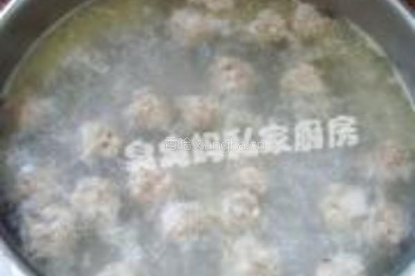 银牙丸子汤的做法图解6