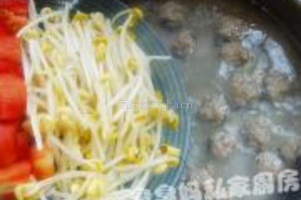银牙丸子汤的做法图解7