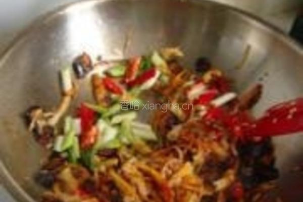 广西酸笋炒酱油肉的做法图解15