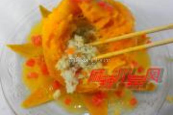 南瓜瓤八宝饭的做法图解8
