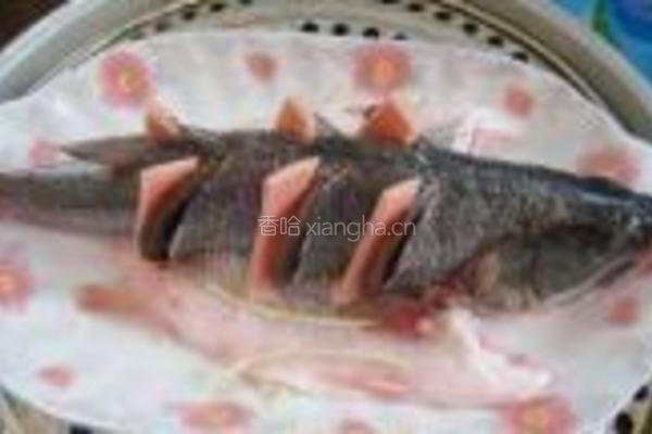 蒸鲈鱼的做法图解6