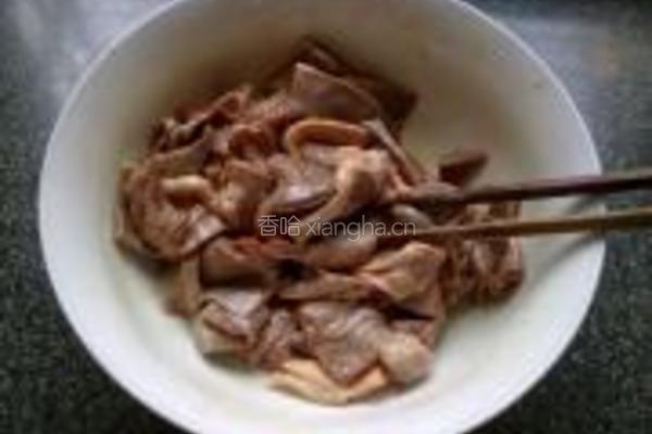炒猪心的做法图解1