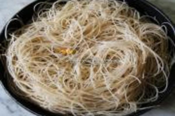 黄道蟹蒸米粉的做法图解10