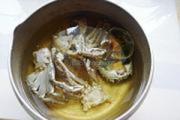 蚝油茄汁蟹的做法图解5