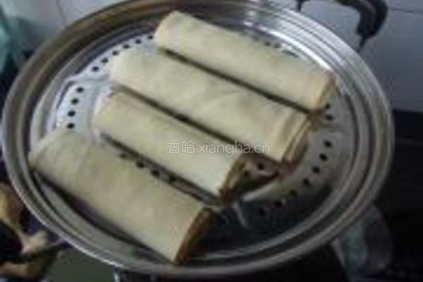 东北熏干豆腐卷的做法图解4
