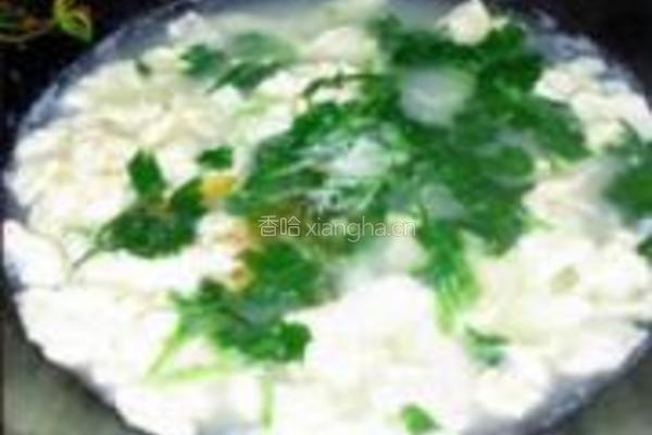 香菜鸡蛋汤的做法图解5