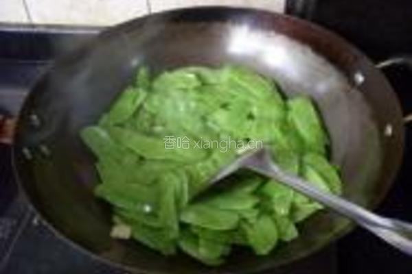 扁豆煸肉片的做法图解8
