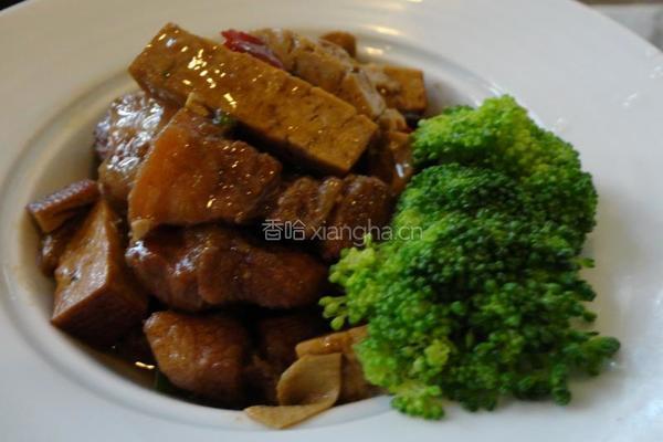 熏干烧肉