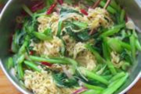 青菜炒豆皮丝的做法图解6