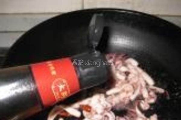 葱烤鱿鱼的做法图解7