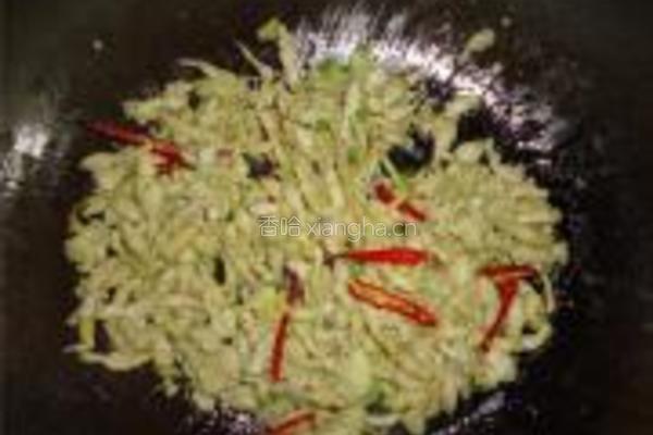嫩倭瓜烧豆丹的做法图解4
