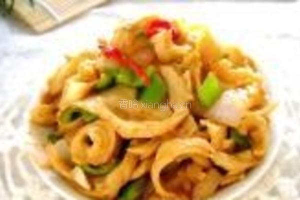 烤肉料素炒面筋的做法图解9
