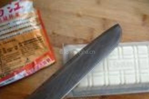 红油豆腐的做法图解2