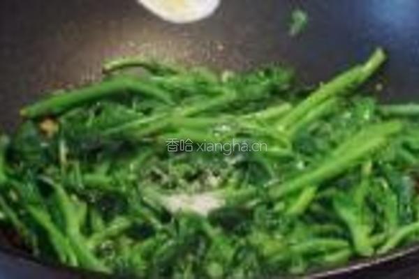 炝炒白油菜尖的做法图解6