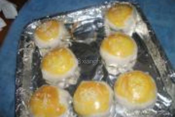 榨菜鲜肉月饼的做法图解17