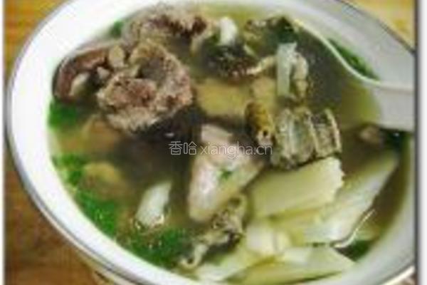 土黄鳝炖排骨的做法图解7
