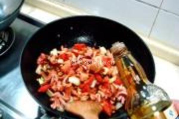 辣炒菊花肠的做法图解7