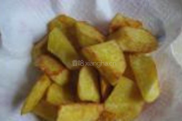 拔丝红薯的做法图解3