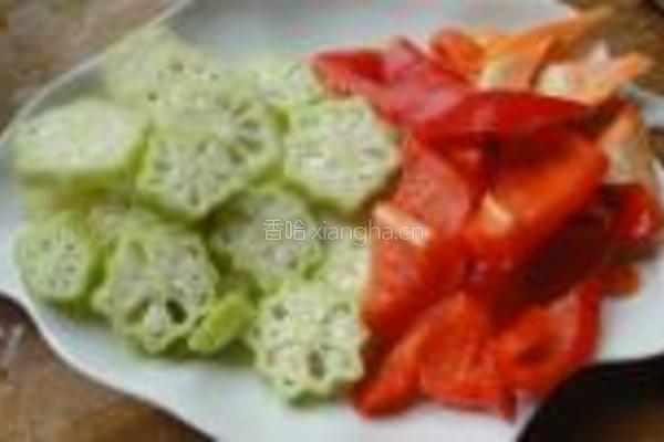 虾油草菇炒毛豆的做法图解3