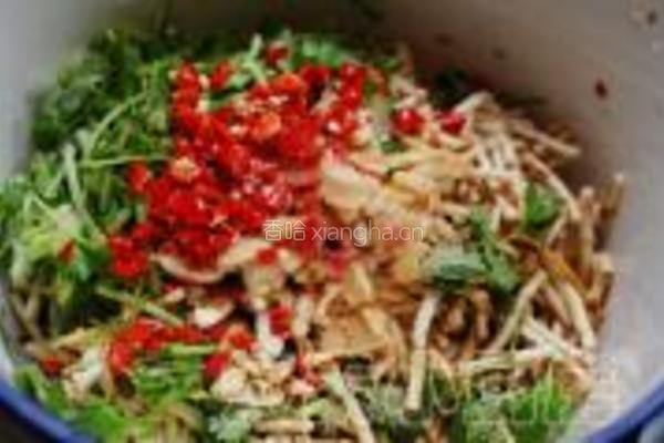 凉拌臭菜根的做法图解6