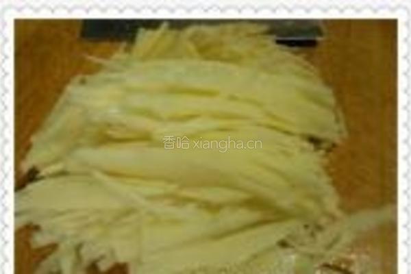 凉拌土豆丝的做法图解3