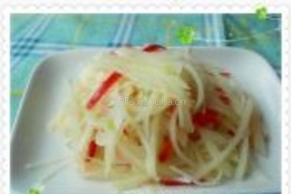 凉拌土豆丝的做法图解7