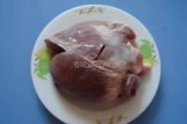 双椒炒猪心的做法图解1