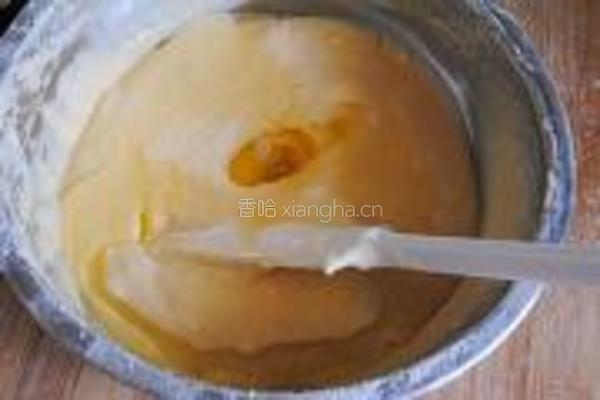 香蕉百香果蛋糕的做法图解13
