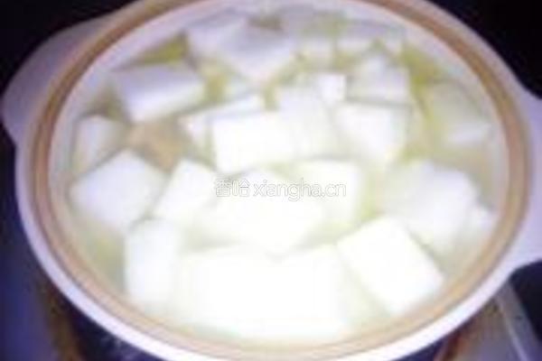 冬瓜鸭腿煲的做法图解8