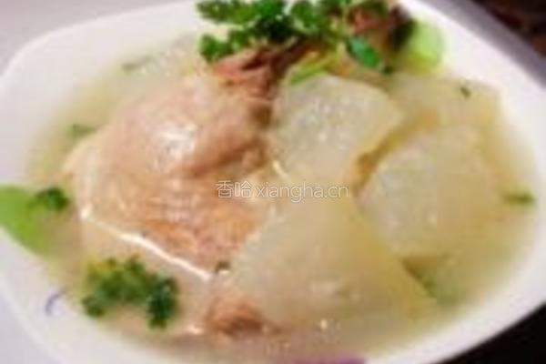冬瓜鸭腿煲的做法图解9